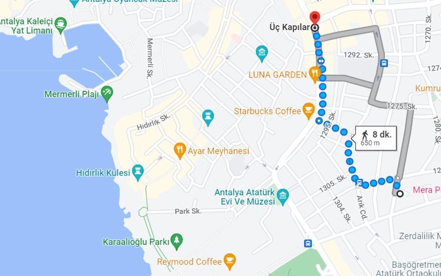 Aether Flats No3,Old Town,Beach,Central,Netflix 安塔利亚 外观 照片